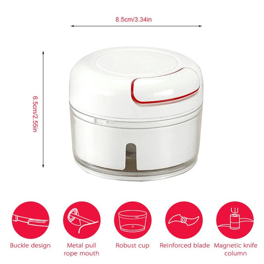 Comodeal Vegetable Cutter Manual Vegetable Chopper for Quick Kitchen Cutting