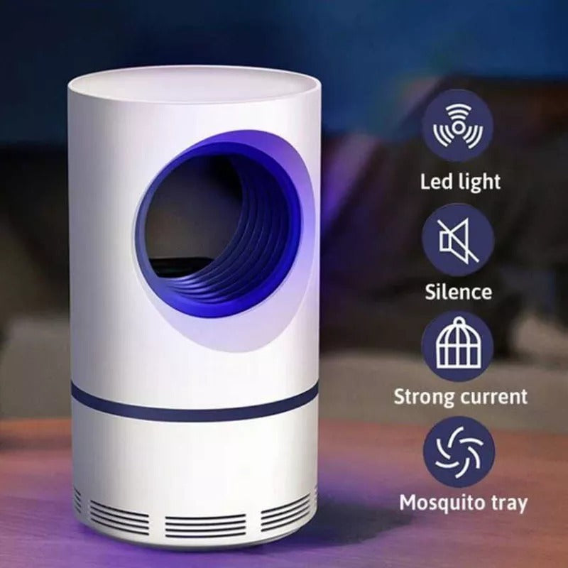 USB Rechargeable Mosquito Killer Lamp – Electric Insect & Mosquito Trap with UV Light for Home, Bedroom & Office