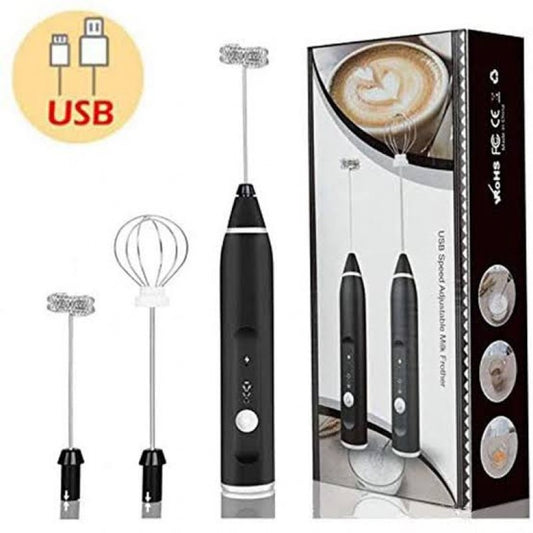 Portable Electric Coffee Beater & Milk Frother for Coffee, Latte & Cappuccino