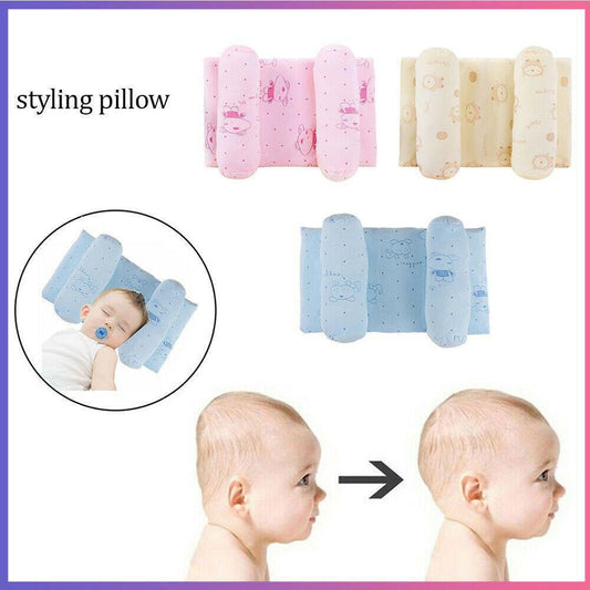 Baby Head Shaping Pillow Soft Infant Support Pillow for Newborns