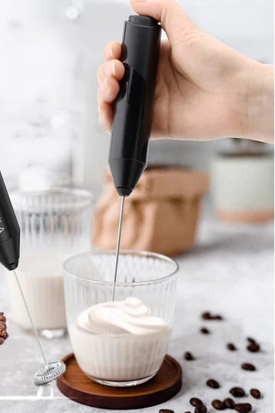 Portable Electric Coffee Beater & Milk Frother for Coffee, Latte & Cappuccino