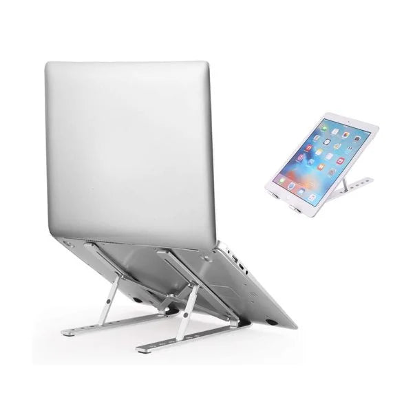 Adjustable Laptop Stand Foldable Portable Laptop Riser for Desk and Office