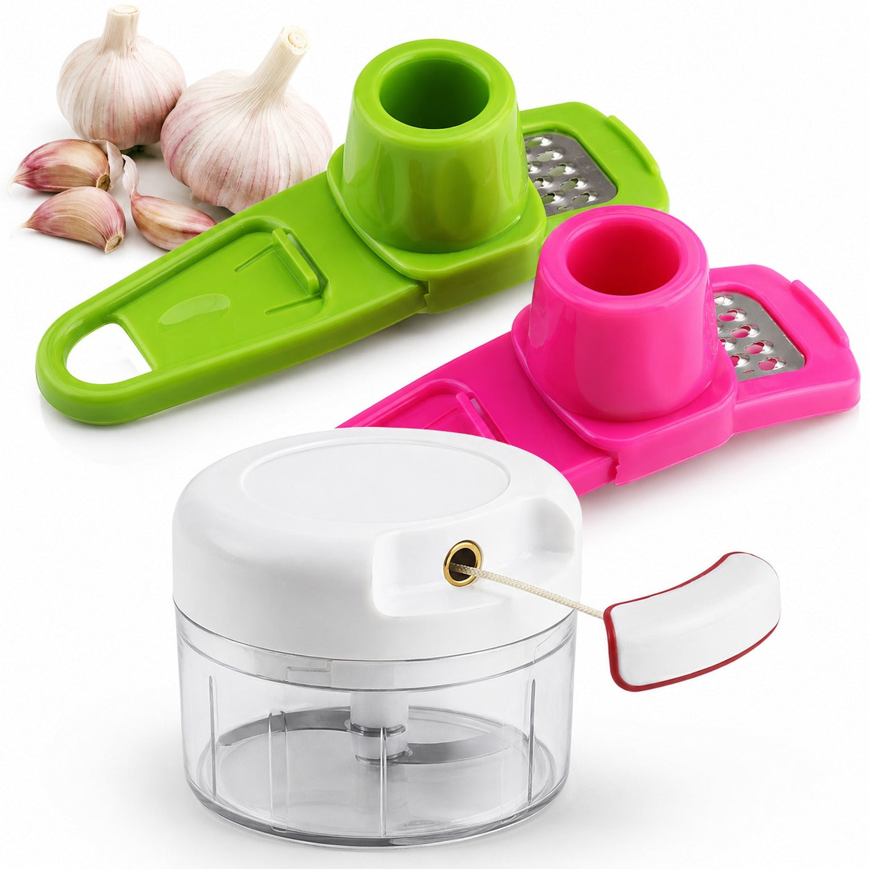 Comodeal Vegetable Cutter Manual Vegetable Chopper for Quick Kitchen Cutting