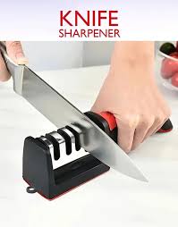 Kitchen Knife Sharpener Manual Knife Sharpening Tool for Home Kitchen