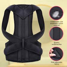 posture Corrector Belt Back Support Brace for Shoulder and Spine Alignment